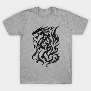 Rustic Dragon (Light) T-Shirt